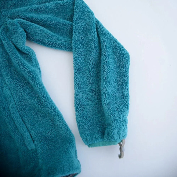 The North Face Teal Quarter Zip Fleece Sweater Gorpcore S - Picture 5 of 12